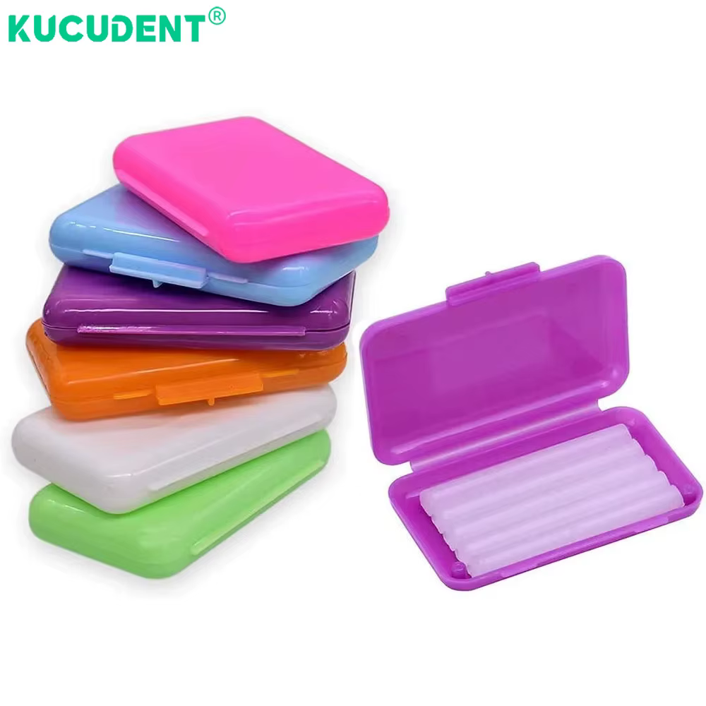 100 boîtes de cire orthodontique dentaire pour appareils dentaires, soulagement des gencives, Irritation, protection des lèvres et des gencives, blanchiment des dents, fruits, 10 parfums, soins buccau