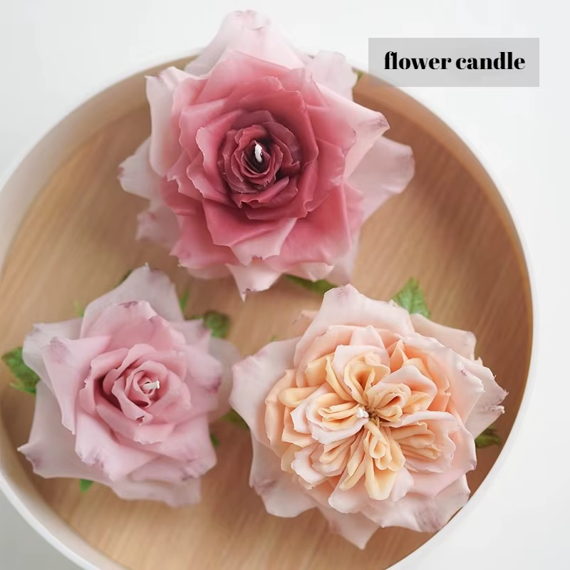 Bougie parfumée DIY 500g, matière première n° 53 cire façonnante faite à la main fruits/cire d'abeille fleur graver papier Art bougie faire Materia