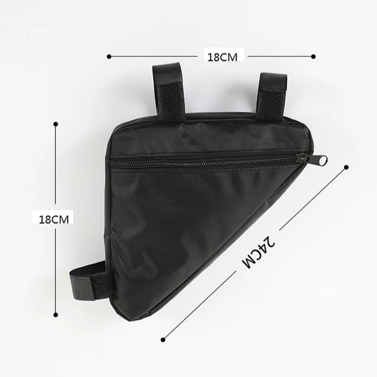 Sac triangulaire pour vélo de montagne, sac à main avec poignée pour cadre avant de vélo, sac pour téléphone, lampe de poche, sac triangulaire pour vélo de route, sac étanche