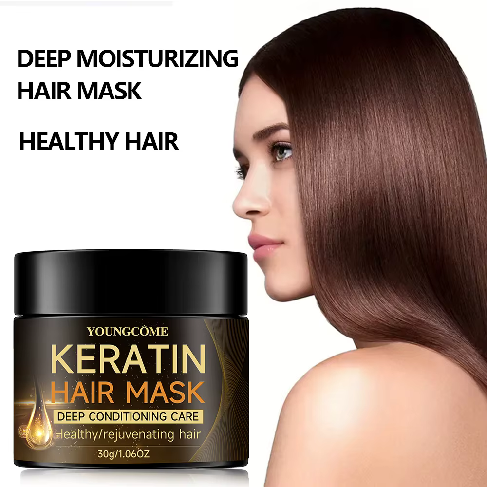 Masque capillaire magique à la kératine