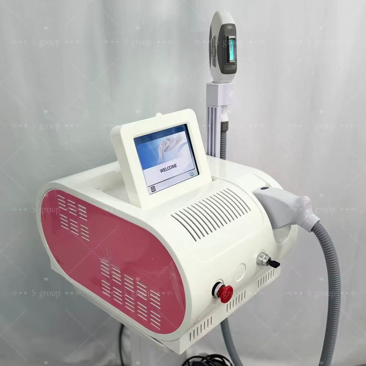 Machine d'épilation au laser IPL pour salon de beauté, épilation permanente professionnelle, Elight OPT, rajeunissement de la peau sans douleur