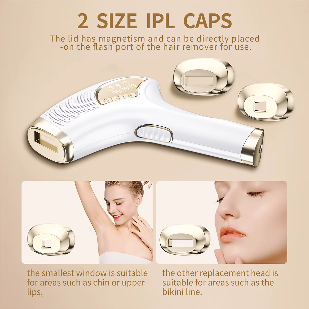 Vancostar Cool IPL épilation 3in1 pour les femmes rajeunissement acné supprimer indolore Bikini tondeuse à la maison épilateur Laser Permanent