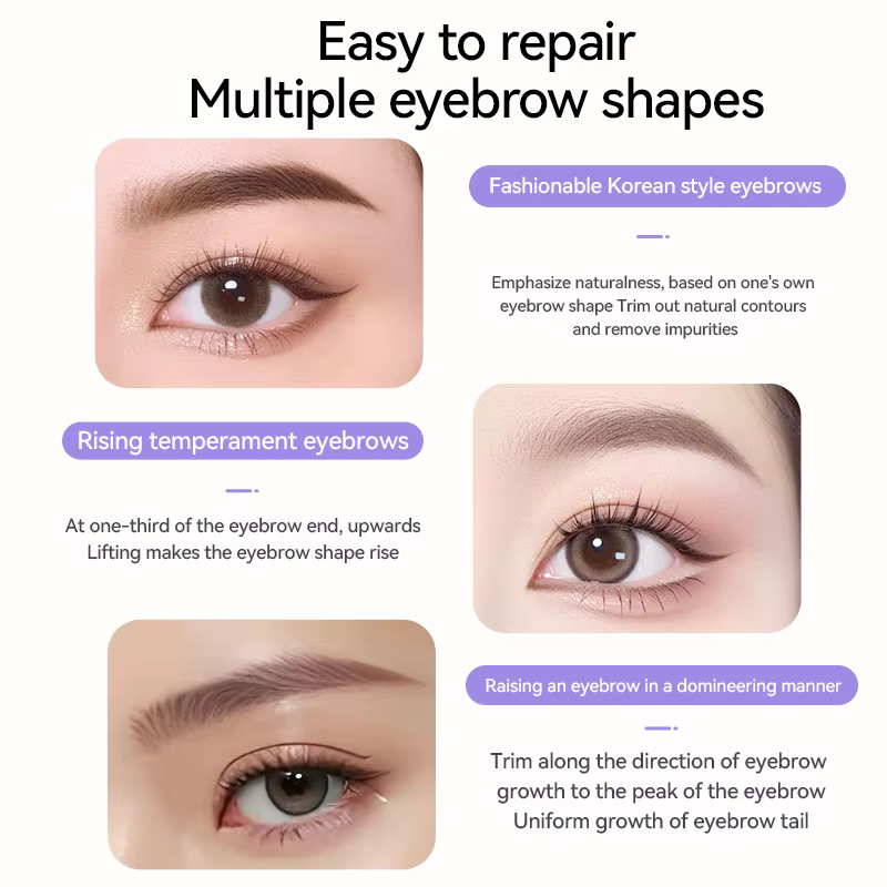Tondeuse à sourcils électrique type-c charge visage rasoir