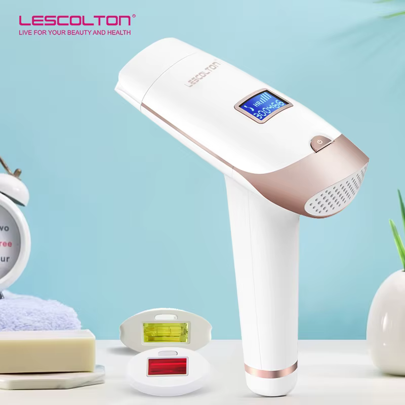 Épilateur laser Lescolton 2-en-1 pour l'épilation et le rajeunissement