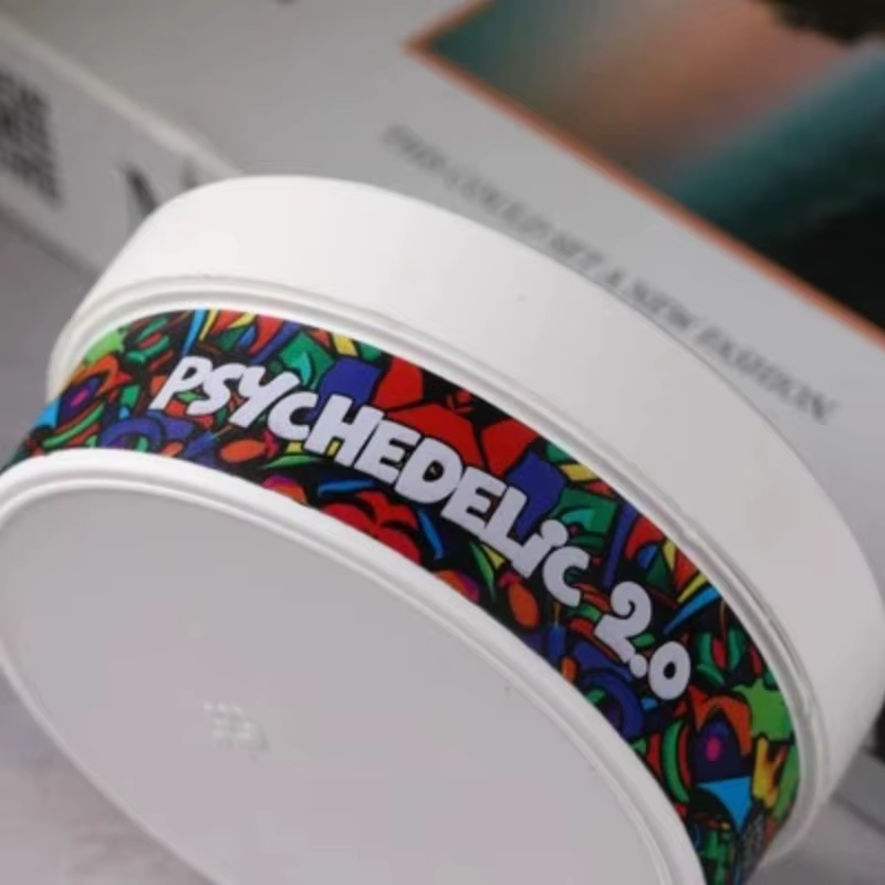 Savon à raser artisanal YAQI Psychedelic 2.0 170g pour hommes - Outil de soin de la barbe hydratant et apaisant fait main