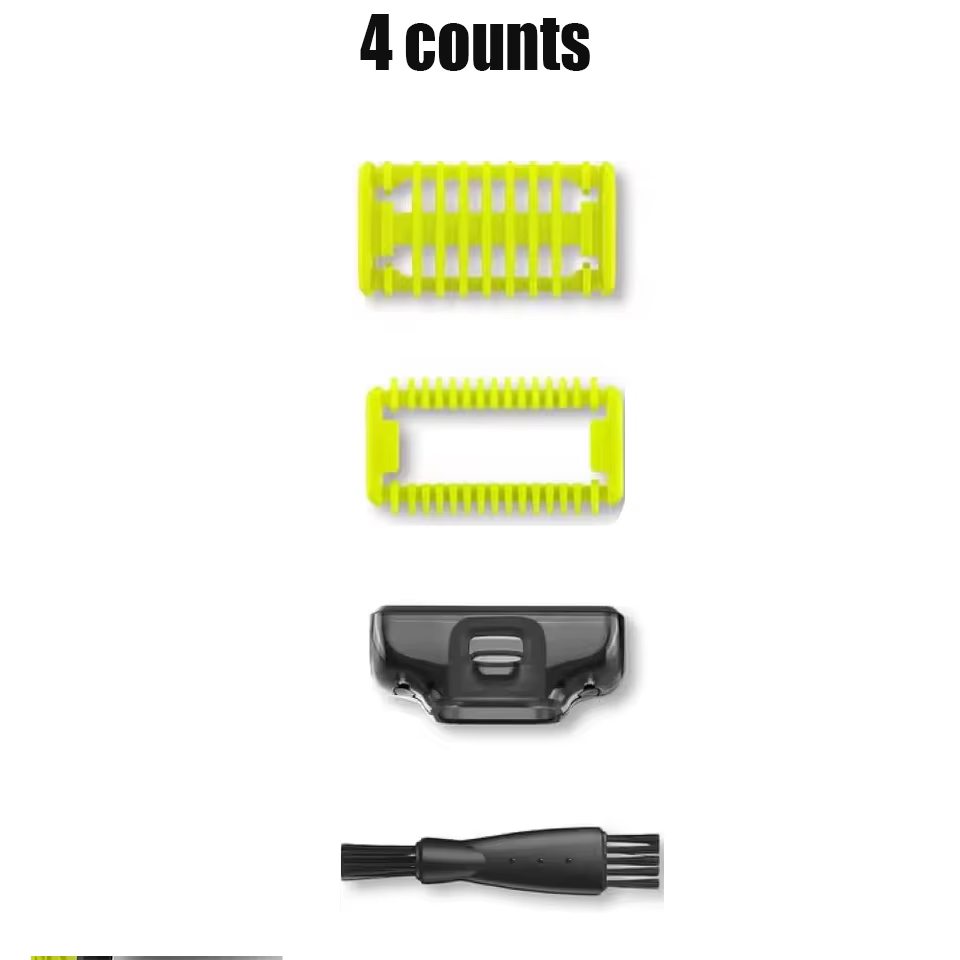 2-4 pièces Guide peigne gardes pour Philips une lame et oneblade QP2520 QP2530 QP2620 QP2630 QP6510 QP6520 tondeuse à barbe électrique