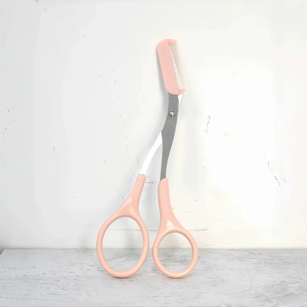 Ciseaux tondeuse à sourcils avec peigne