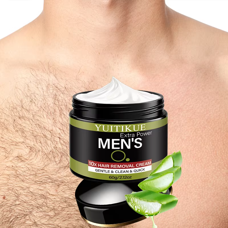 Crème dépilatoire douce 10X pour homme