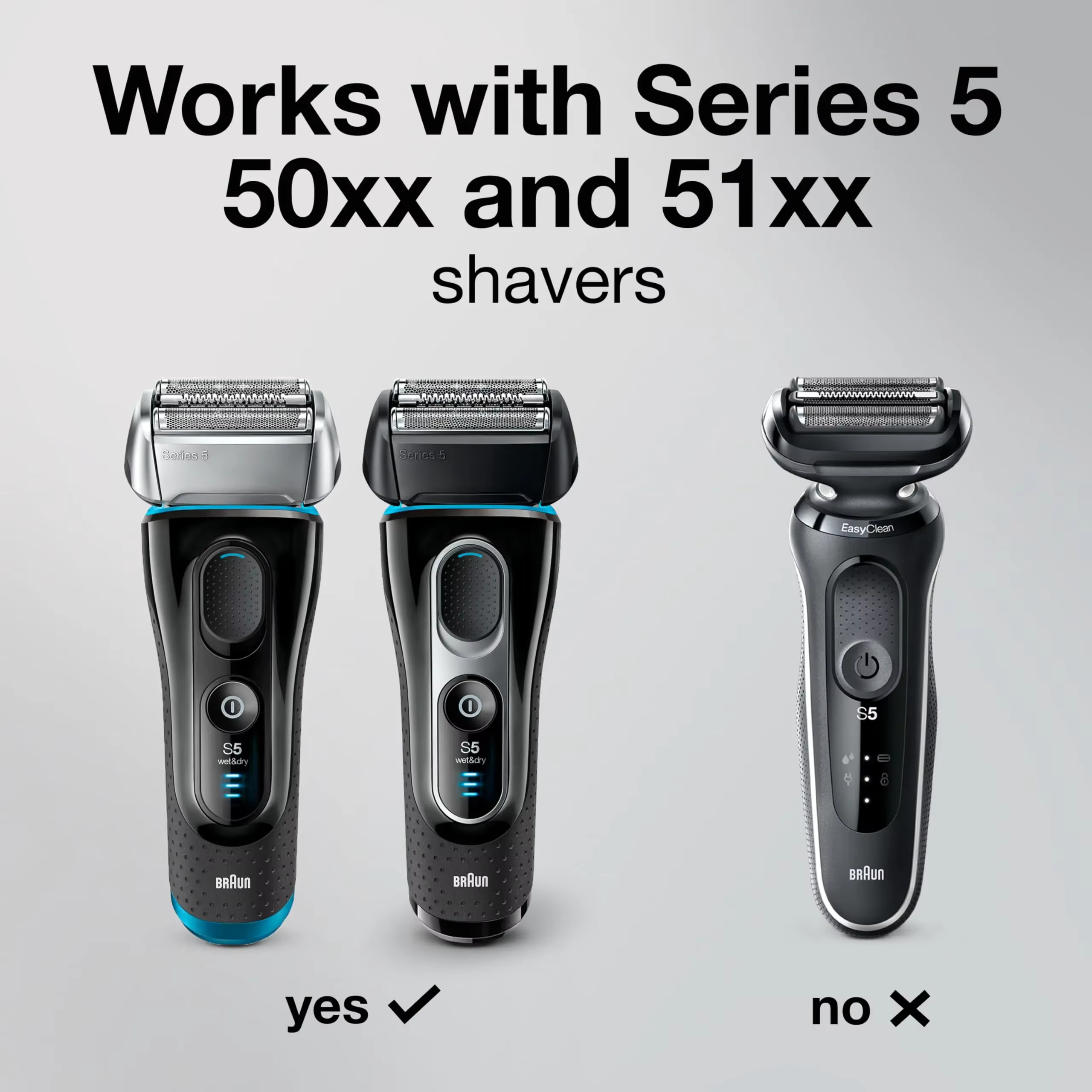 Têtes de rechange Braun Series 5