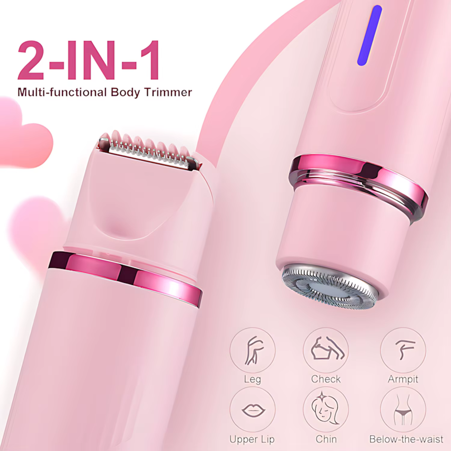 Tondeuse à cheveux électrique pour femme