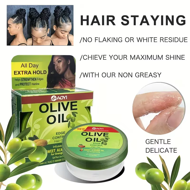 Gel de cire d'huile d'olive