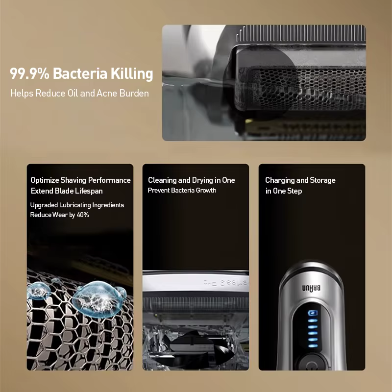 Braun Smart Cleaning Center 5430I Centre de soins pour rasoir électrique intelligent 6 en 1