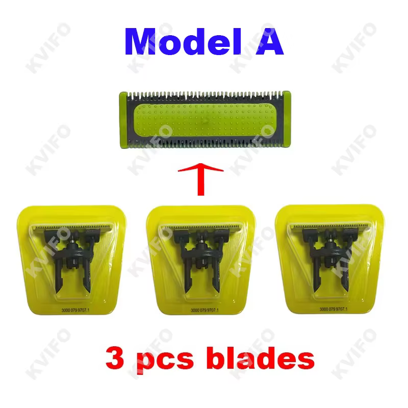 KVIFO 1-5 pièces pour lame de rechange Philips Oneblade pour QP2520 QP2530 QP2527 QP2533 QP2630 QP6520