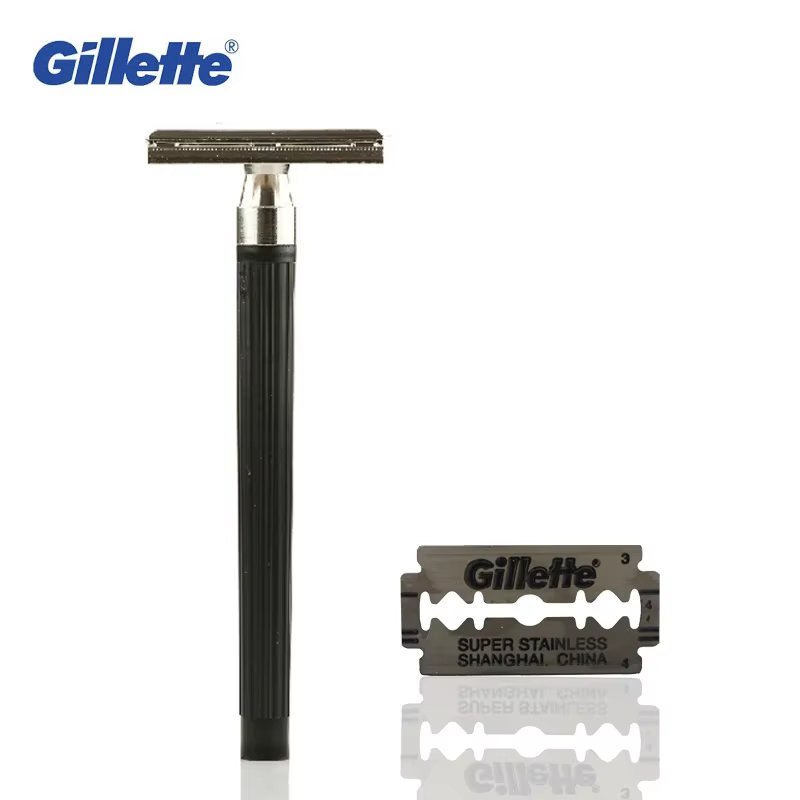 Gillette Super bleu rasoir sécurité manuel