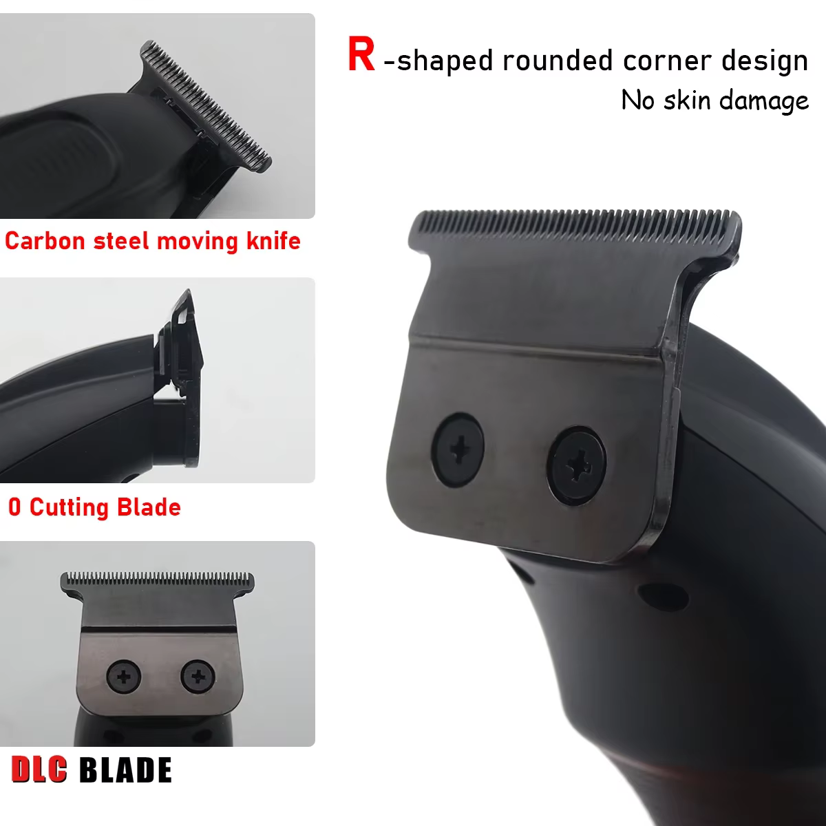 RS078 tondeuse à barbe pour hommes lame DLC