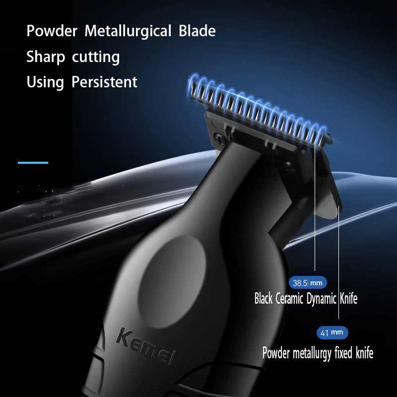 Kemei KM-2296 KM-2299 KM-1102 Kit de tondeuse à cheveux rasoir électrique pour hommes