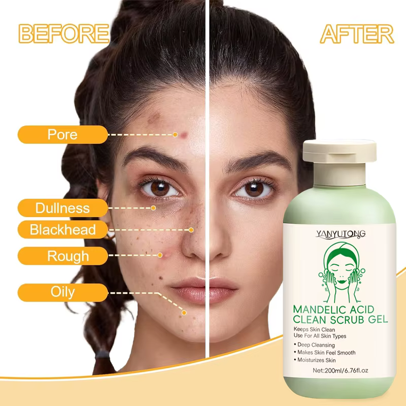 Gel exfoliant pour le visage