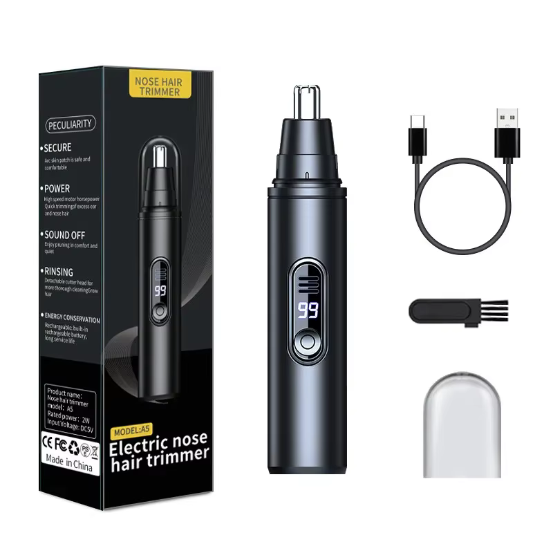 Mini tondeuse à cheveux de poche pour le nez et les oreilles