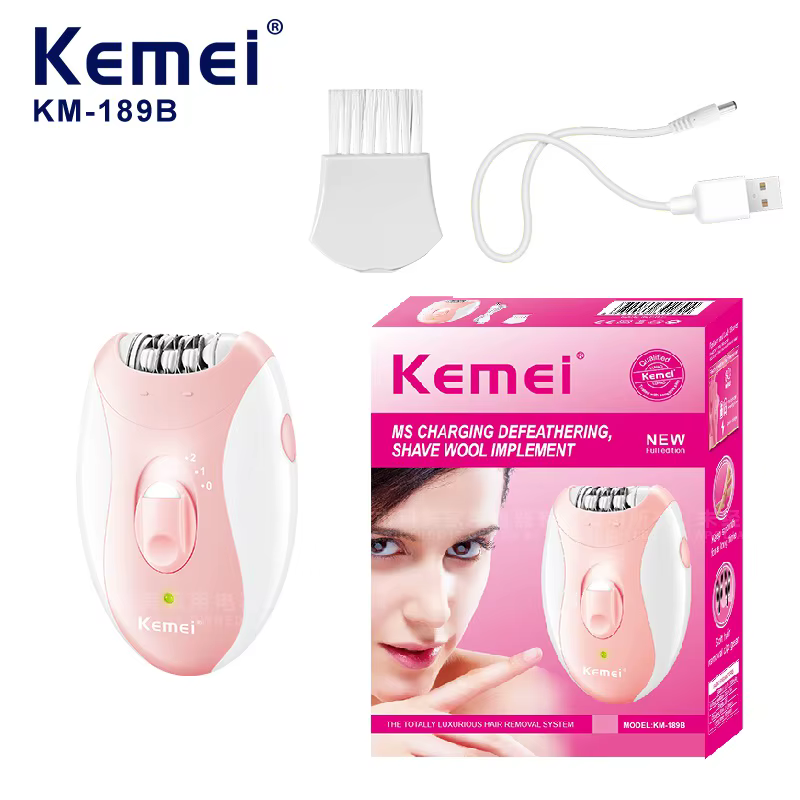 Épilateur électrique Kemei pour femme