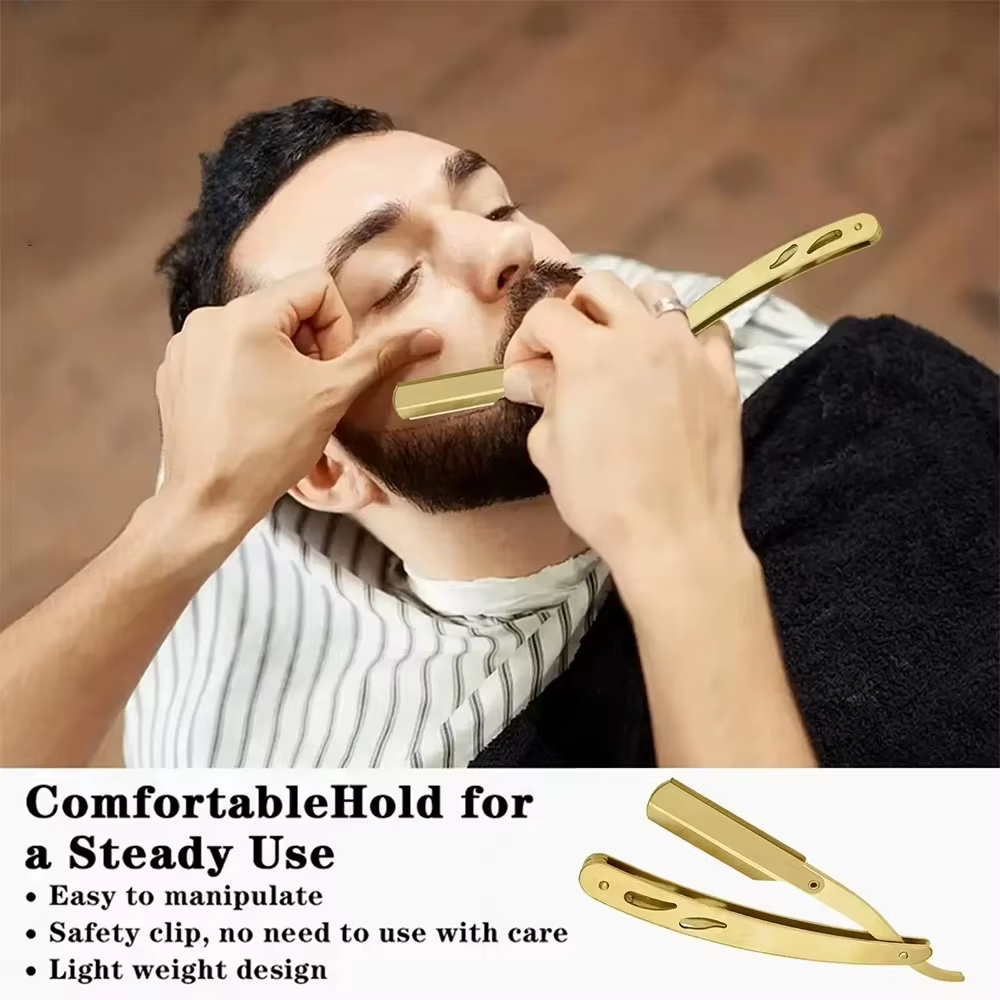 Rasoir manuel pour barbier