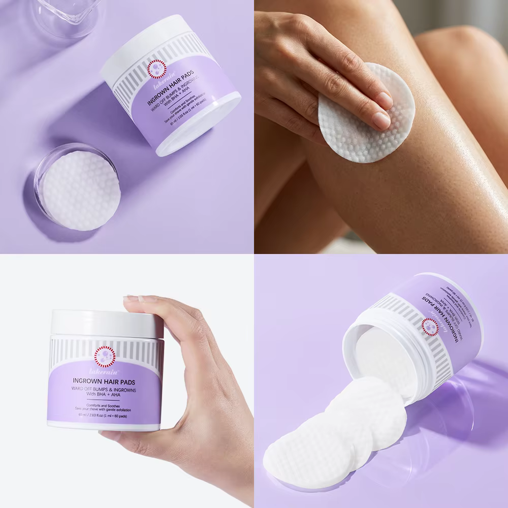 Tampons pour poils incarnés
