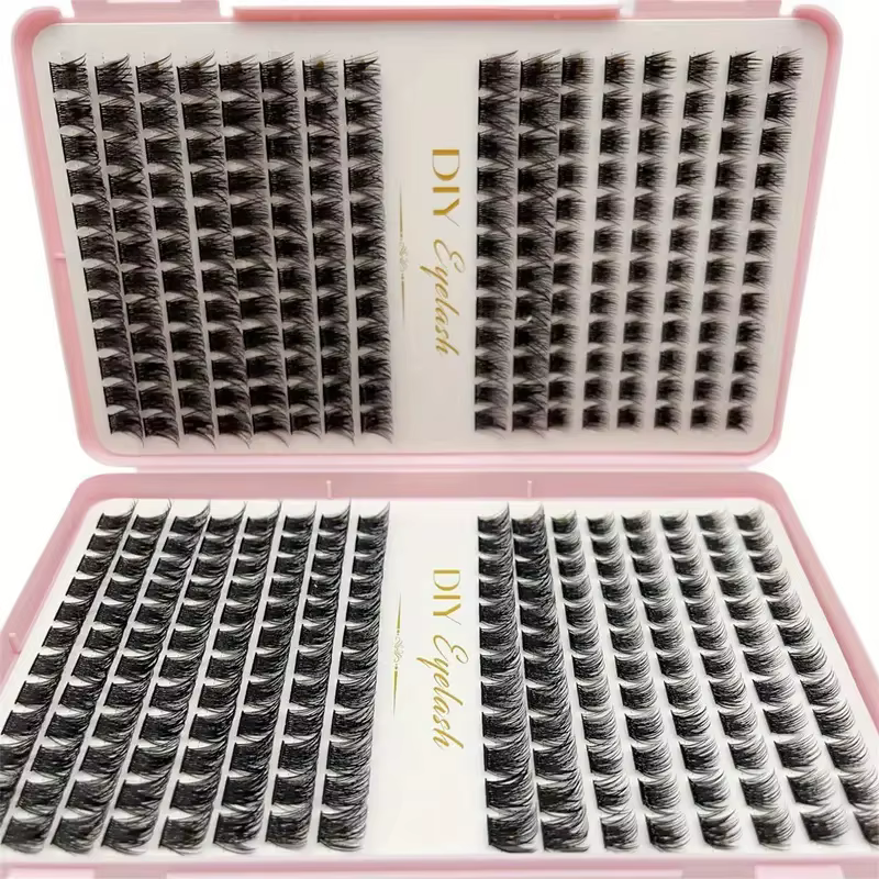 Kit d'extension de cils 384 pièces - Kits de cils individuels