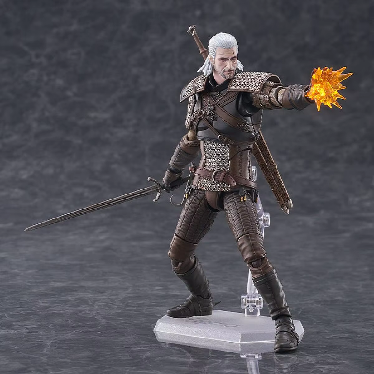 Figurine d'action authentique Good Smile Figma 655 The Witcher 3 Wild Hunt Geralt of Rivia