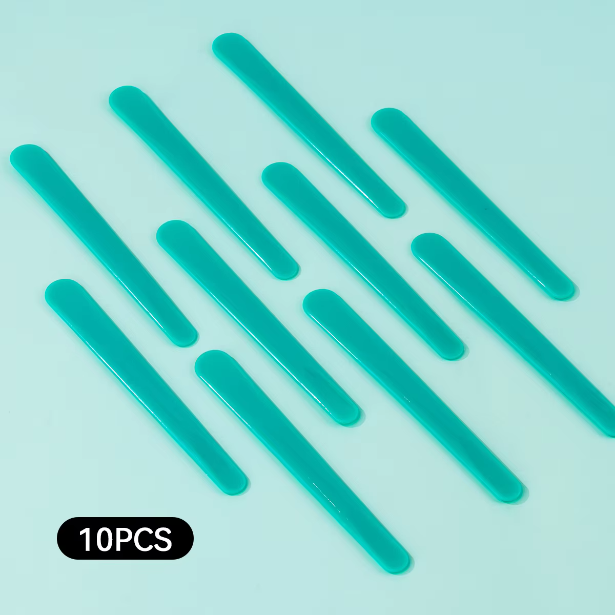 ROSEPIL 10 bâtonnets multifonctionnels en plastique pour le chauffage et l'application de cire, outils de rasage et de dépoussiérage pour l'épilation