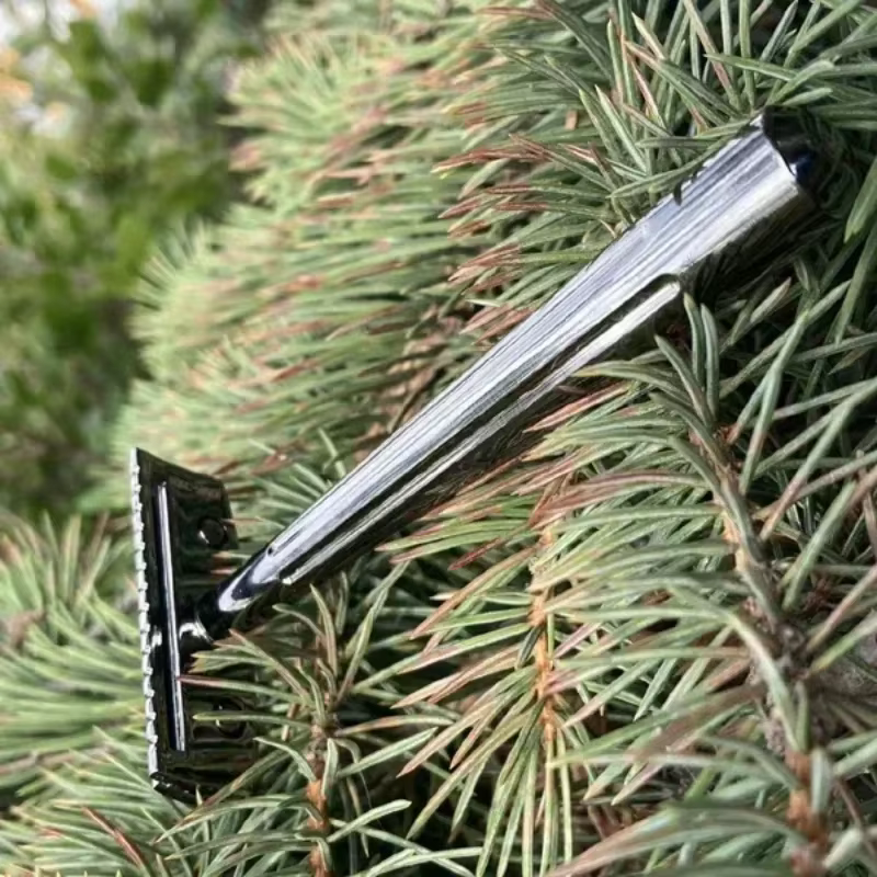Vente Flash 2026 ! Rasoir de sécurité à lame unique YAQI SE Katana / Globe Trotter pour hommes