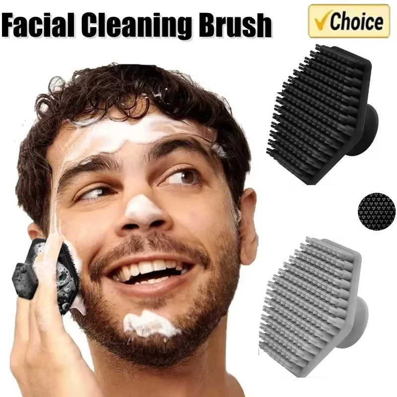 Nettoyage du visage brosse en Silicone gommage exfoliant unisexe