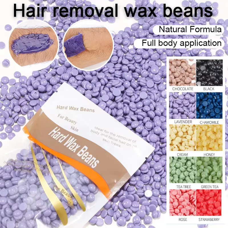 Kit de cire dure en grains 200-500g