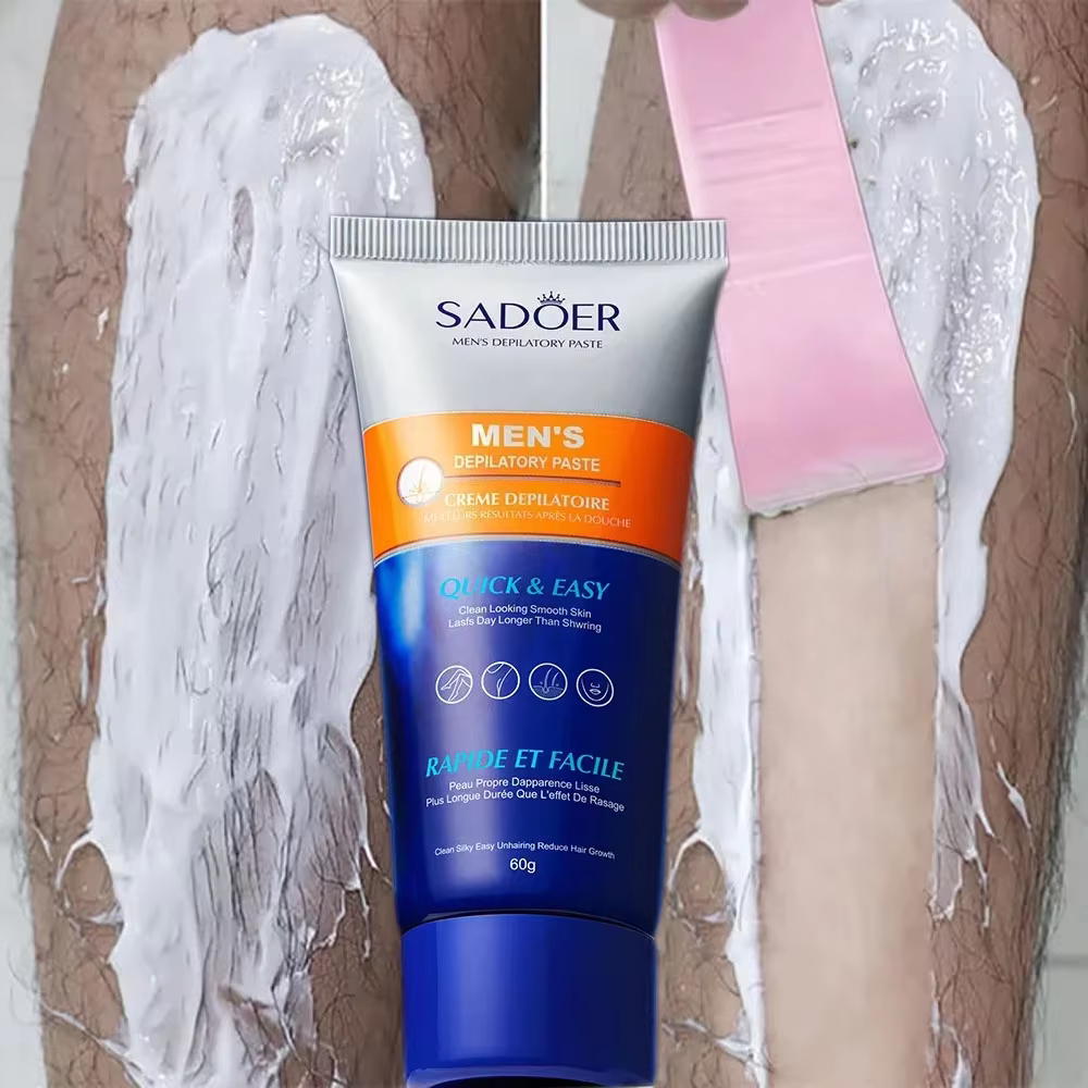 Crème d'épilation permanente pour hommes