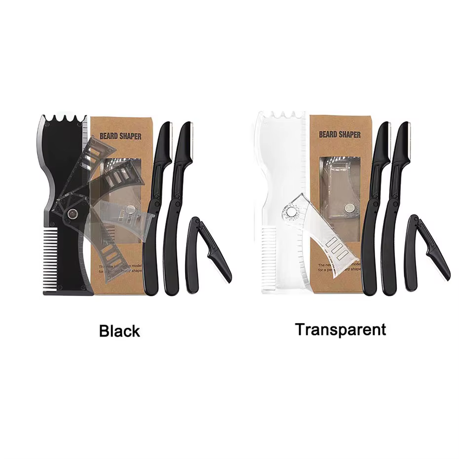 Kit de peigne réglable pour façonner la barbe