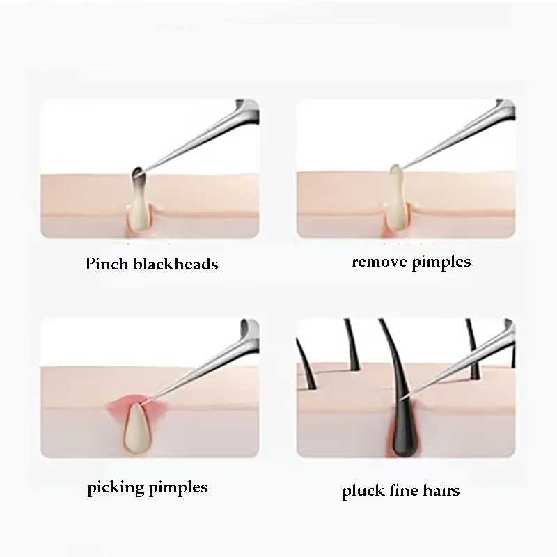 Pincettes pour cheveux incarnés