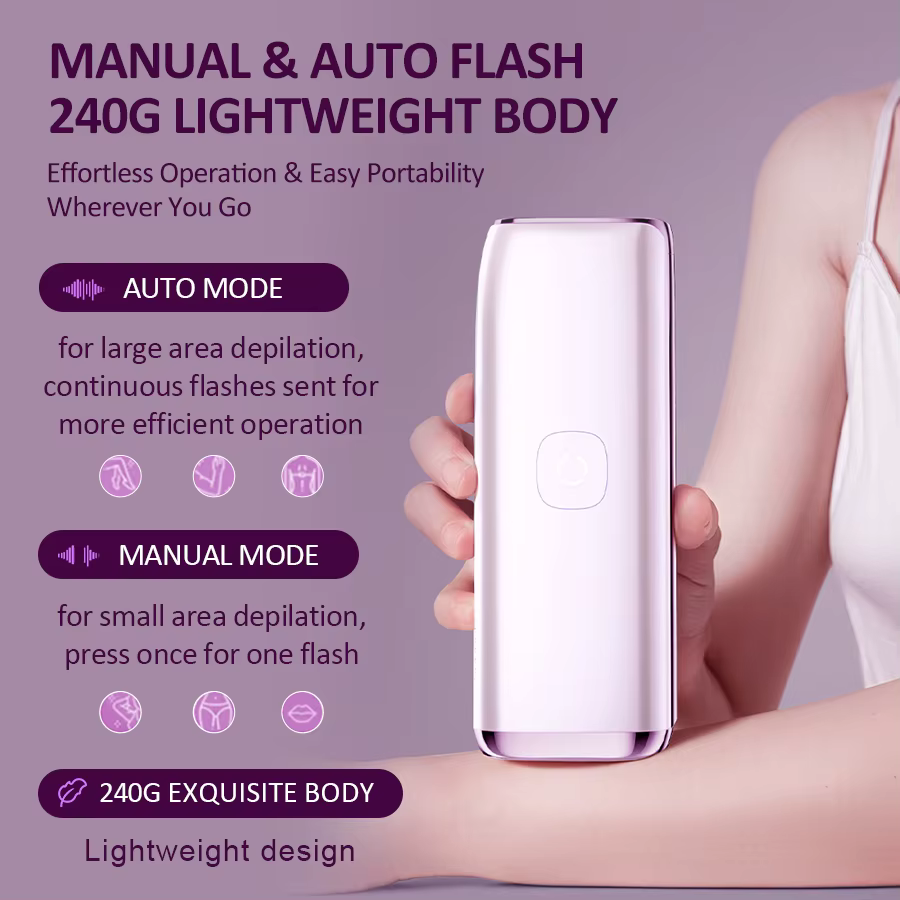 Épilation au Laser de refroidissement 1000000 flashs pour femmes 4 Modes pour tout le corps Bikini aisselles épilateur