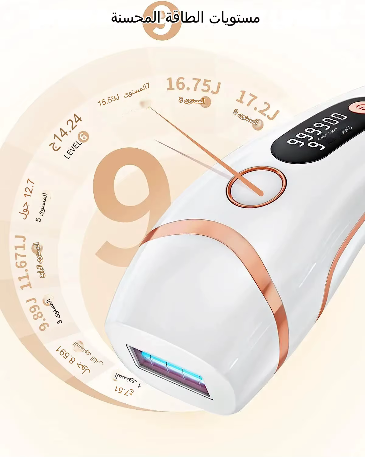 Épilateur laser rapide pour homme et femme