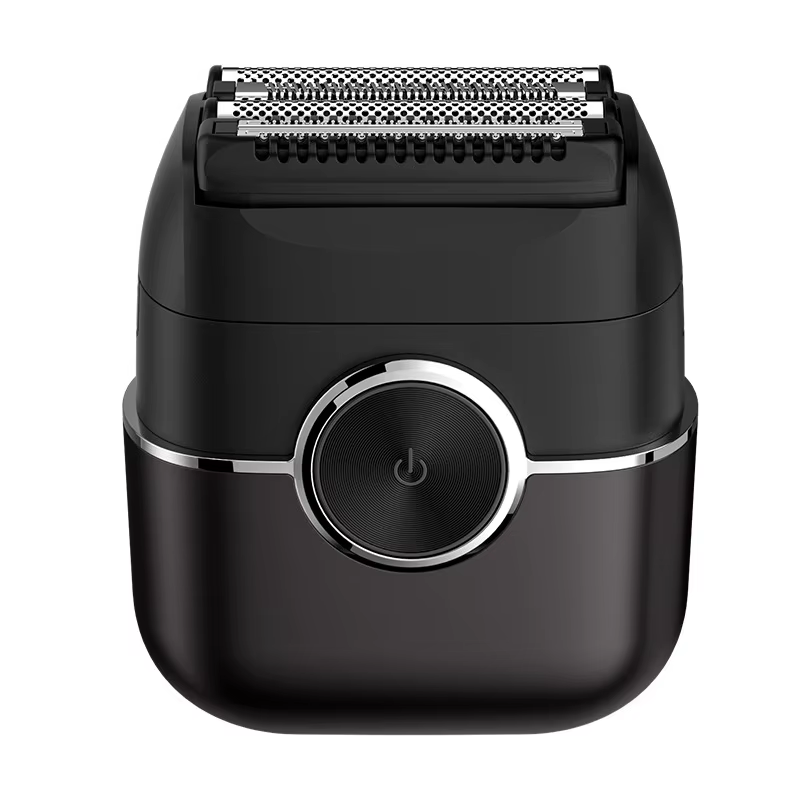 Mini rasoir électrique à aspiration magnétique