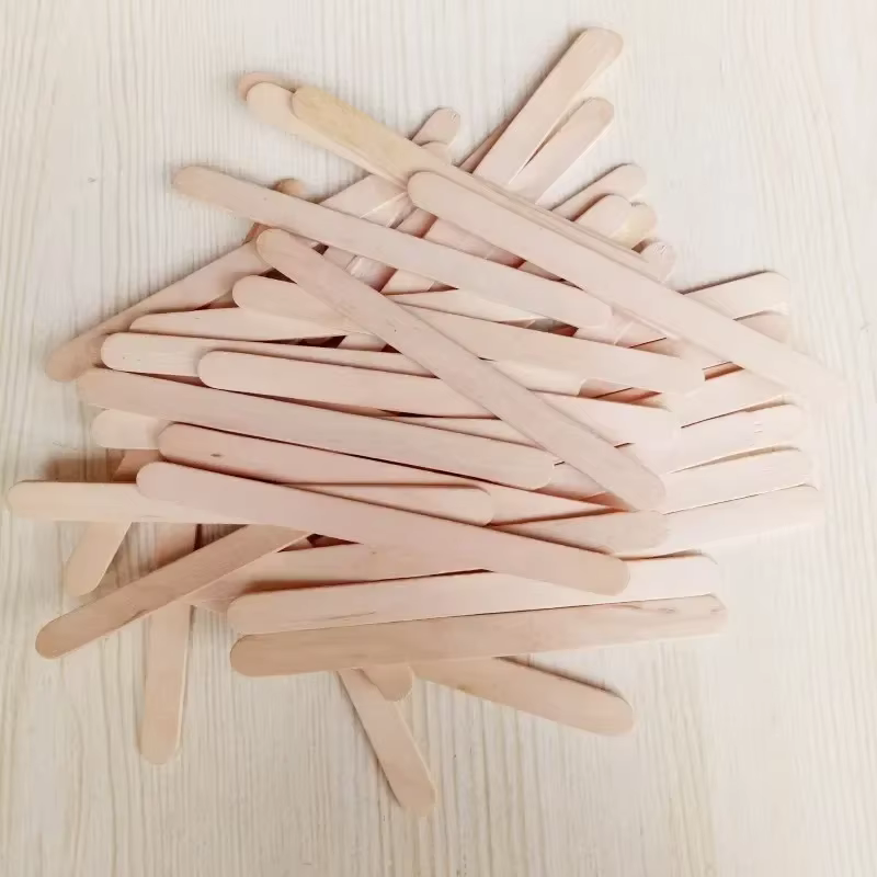 Spatule en bois pour épilation du corps pour femme