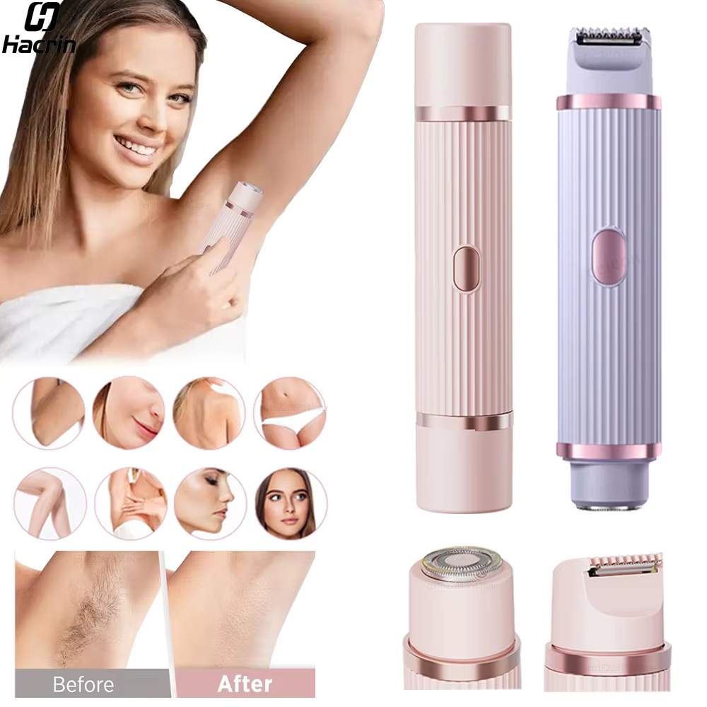 Rasoir électrique pour femmes tondeuse Bikini 2 en 1