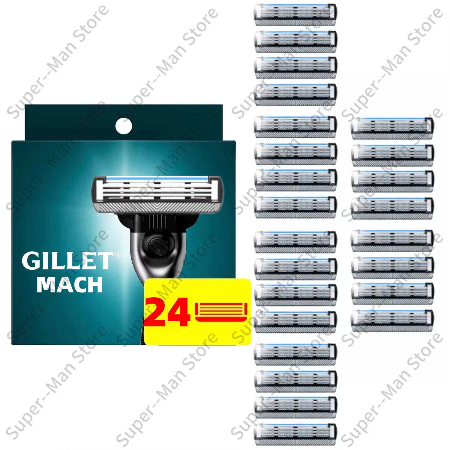Rasoir de Précision Mach3 pour Hommes