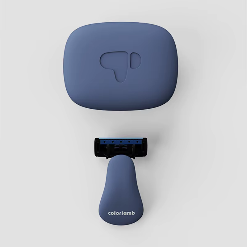 Rasoir de voyage portable pour hommes, mini rasoir à 5 lames, léger et compact pour les voyages d'affaires et les vacances