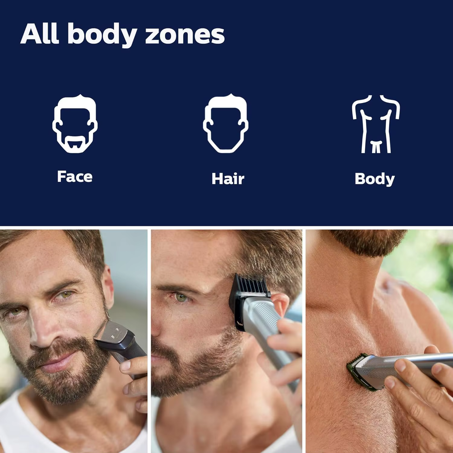 Accessoires de remplacement tête de rasoir/tête de nez/lame/peignes adaptés à la tondeuse Philips série 9000