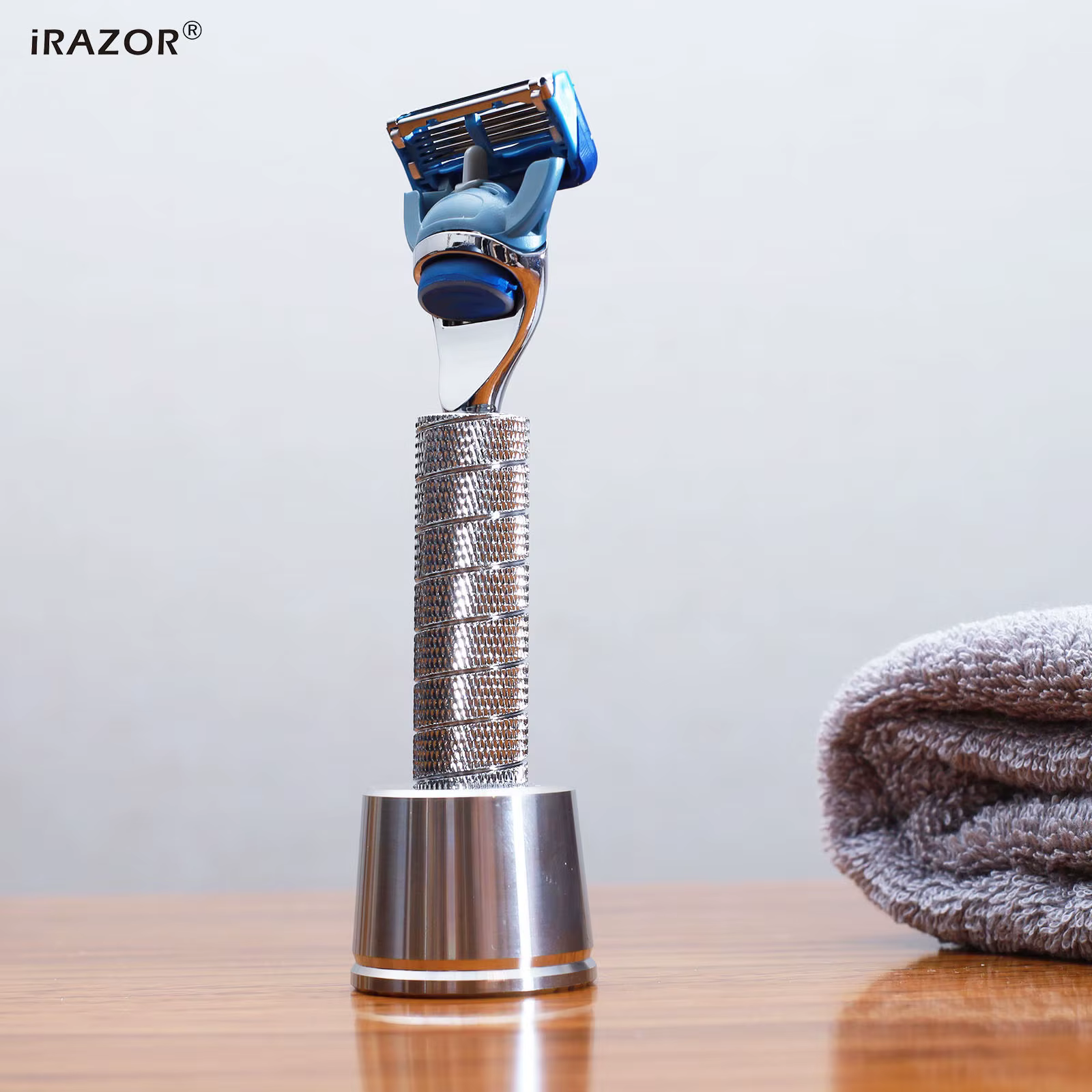IRAZOR Fusion 5 couches rasoir pour rasage homme barbier cheveux barbe manuel moustache enlèvement