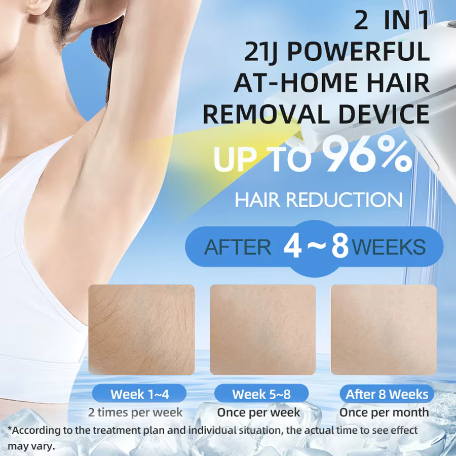 Vancostar épilation Laser 2IN1 IPL épilateur