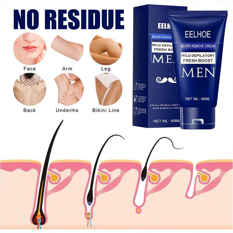 Crème dépilatoire pour hommes EELHOE