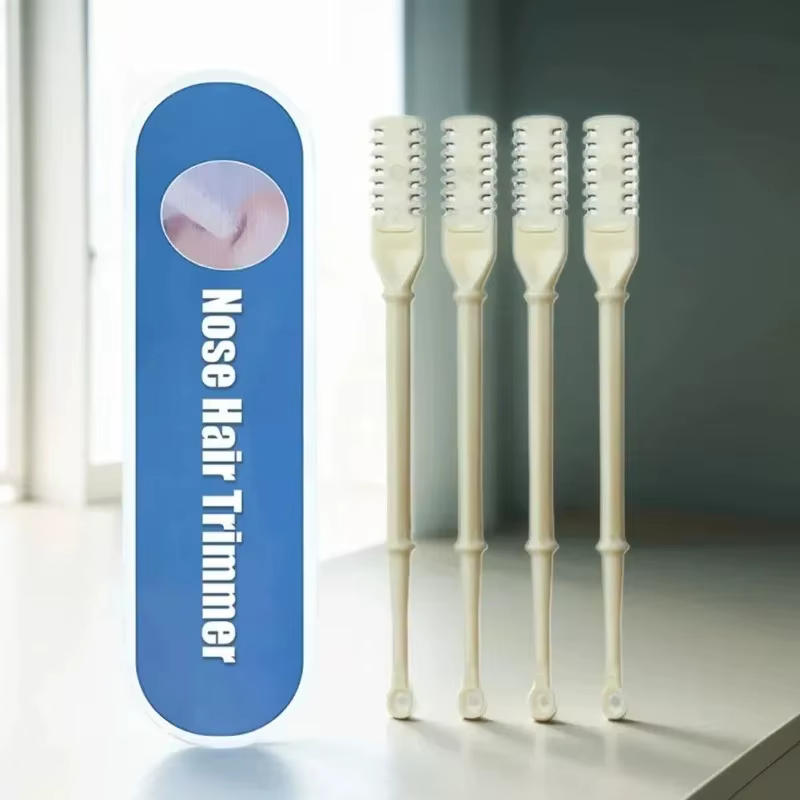 Tondeuse manuelle double tête pour poils du nez