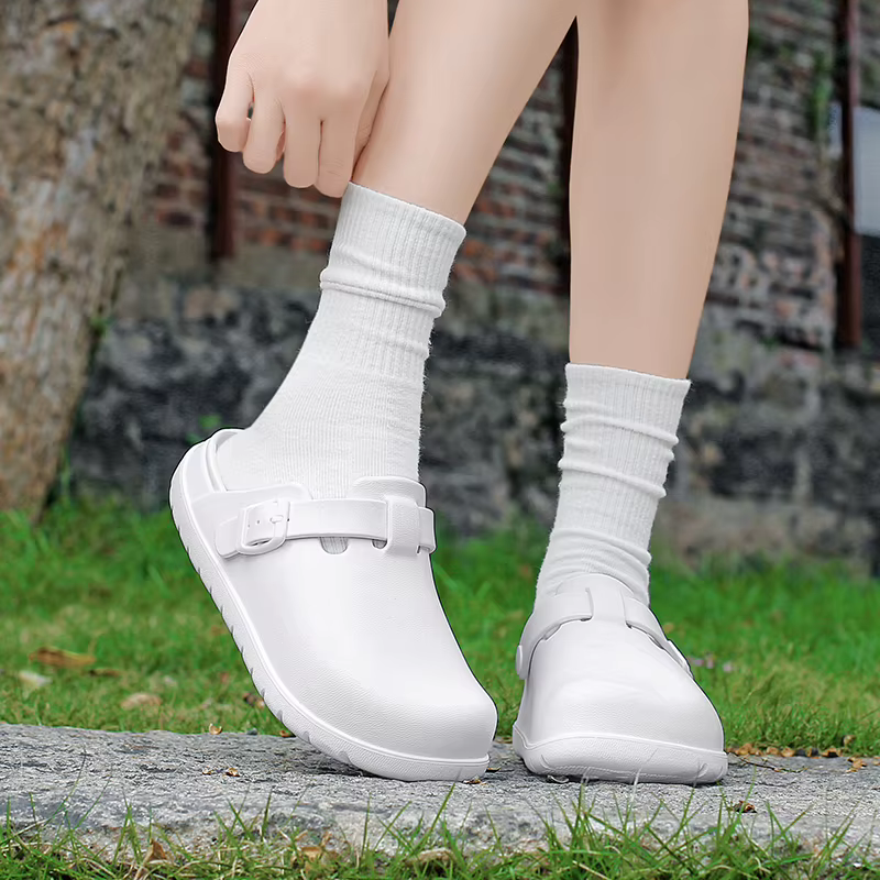 Pantoufles décontractées de couleur unie, design simple qui correspond à n'importe quel style, matériau doux et confortable + semelle antidérapante, chaussures confortables pour se détendre à la maiso
