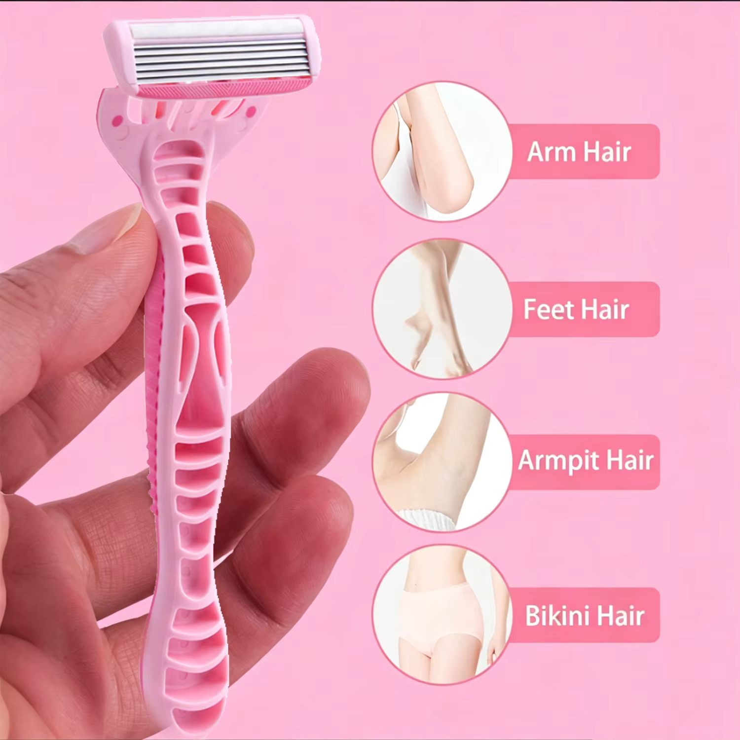 Rasoir pour femmes à six lames