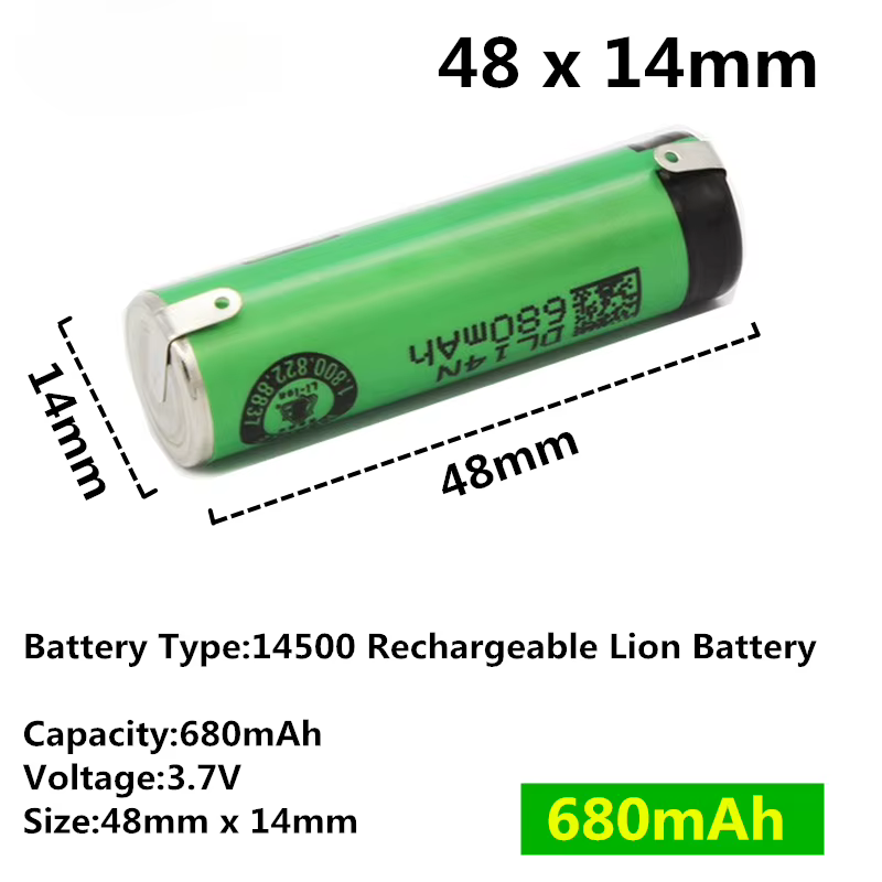 Rasoir 6300 6400 Batterie pour Philips Senso Touch
