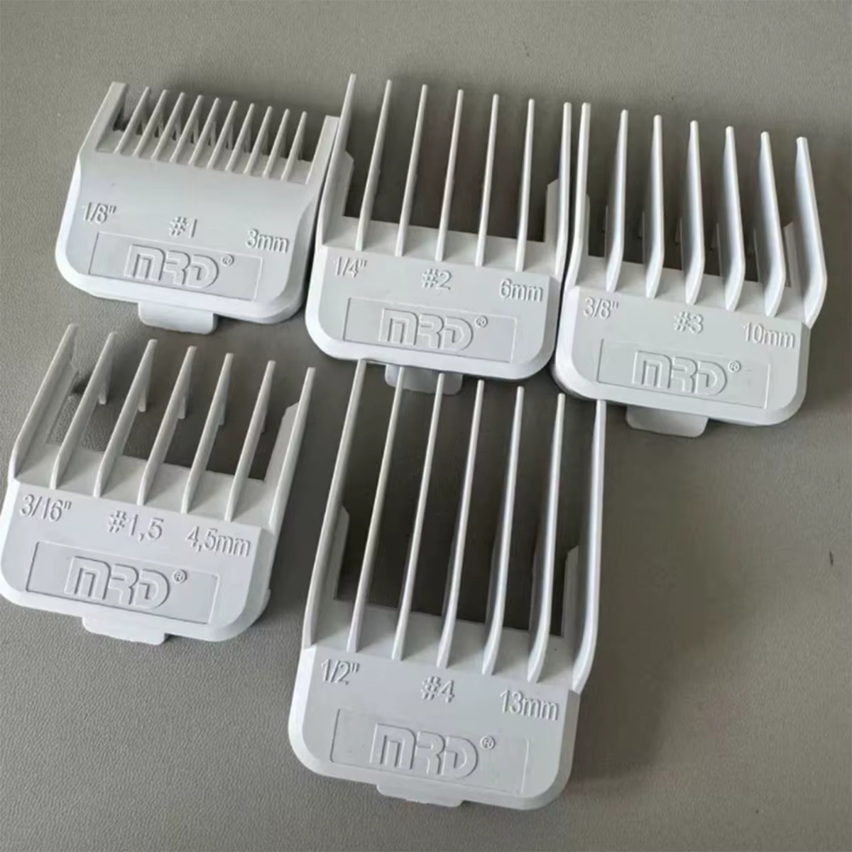 Peignes de coupe professionnels MRD 6 pièces 1